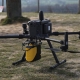 Drone Dji m300RTK équipé d'un capteur LIDAR Yellowscan Mapper