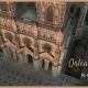 cathédrale d'Orléans vue par drone. Confinement à Orléans. Pas de vies dans les rues.