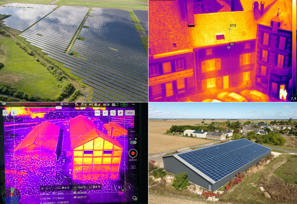 thermographie par drone formation thermographie