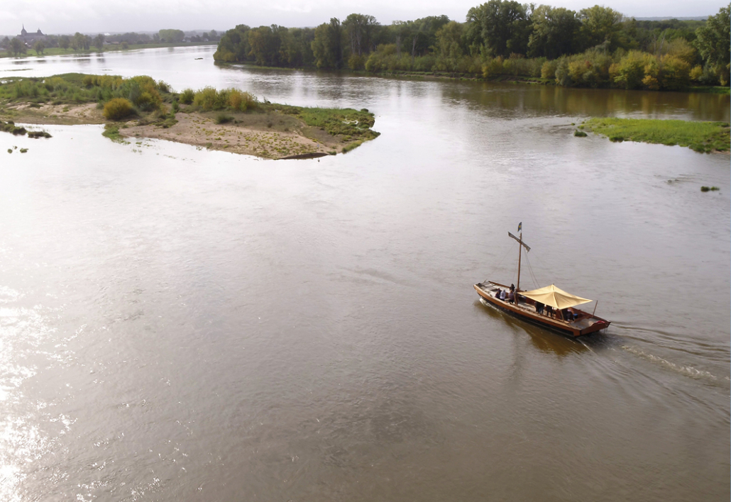 La Loire, lieu privilégié pour capturer par drone de magnifiques photos
