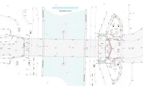 Plan topographique DWG haute précision – Livrables prêts pour DAO, SIG et AutoCAD