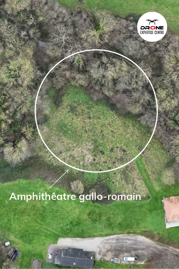 Superposition de données terrain et archéologie lidar pour localisation de vestiges