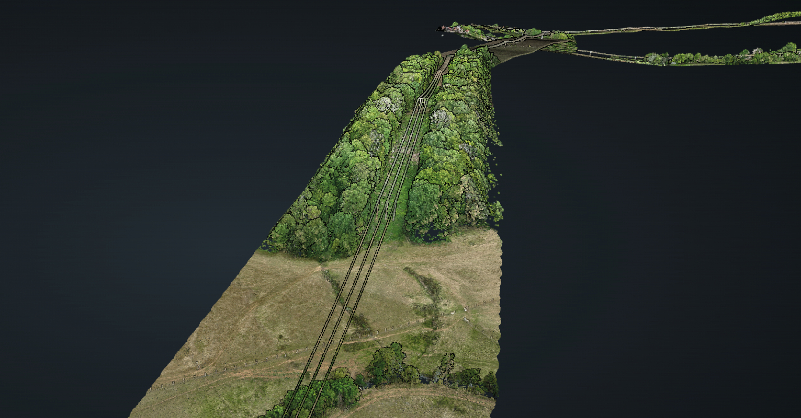 Mission drone LiDAR en Champagne Ardennes pour l'étude du relief Modèle numérique de terrain issu d'une mission drone LiDAR en Champagne Ardennes