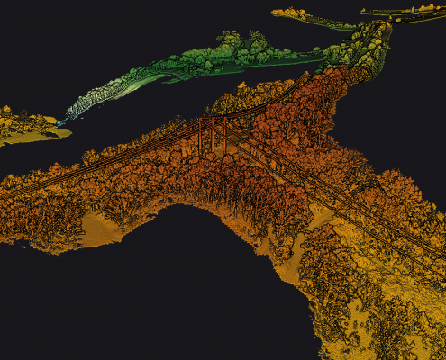 Mission drone LiDAR dans les Alpes appliquée à l’analyse topographique Données de terrain acquises lors d’une mission drone LiDAR dans les Alpes pour la cartographie de zones escarpées