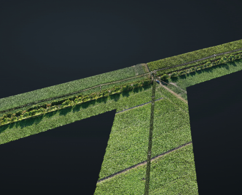 Numérisation HTA et BT par LiDAR drone en Lorraine avec restitution géoréférencée Numérisation HTA et BT par LiDAR drone en Lorraine pour le suivi de réseaux et d'emprises