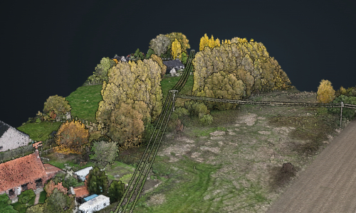 Mission drone LiDAR dans le Nord Pas-de-Calais