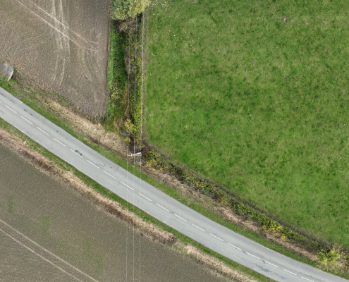 Mission drone LiDAR dans le Nord Pas-de-Calais avec restitution 3D d'un secteur naturel et agricole Mission drone LiDAR dans le Nord Pas-de-Calais avec restitution 3D d'un secteur naturel et agricole