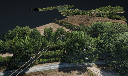 Mission drone LiDAR en Pays de la Loire