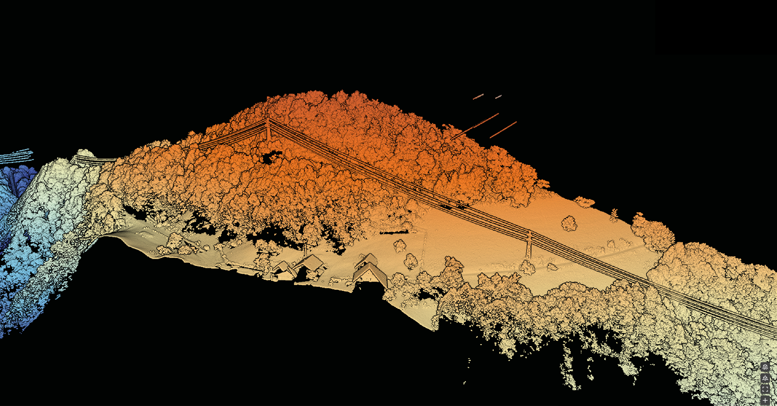 Modèle numérique de terrain issu d’une mission drone LiDAR dans les Alpes Mission drone LiDAR dans les Alpes avec restitution 3D d’un relief montagneux et analyse des volumes