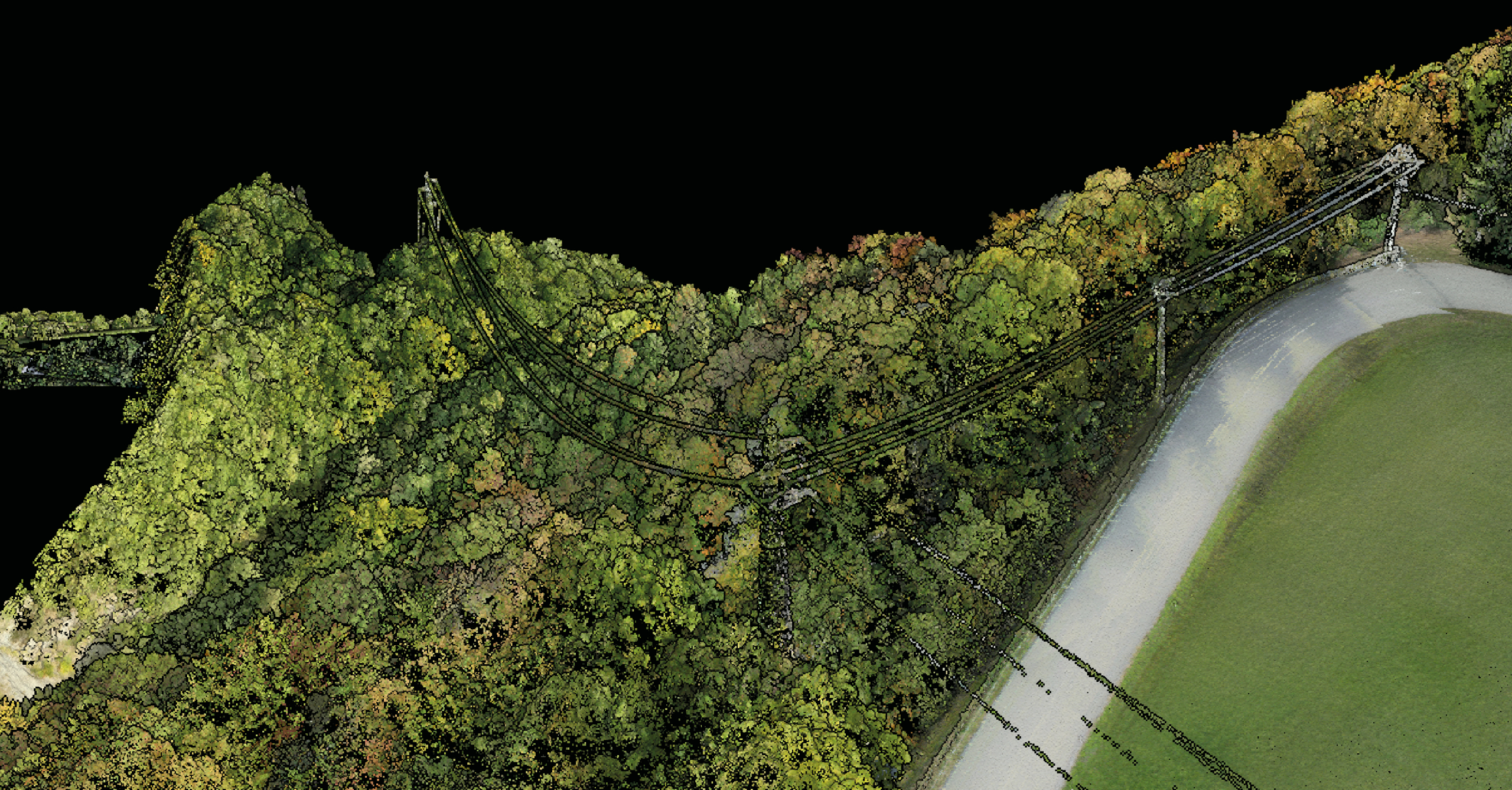 Acquisition LiDAR aérienne réalisée dans un secteur montagneux des Alpes Mission drone LiDAR dans les Alpes permettant la modélisation précise d'un relief encaissé