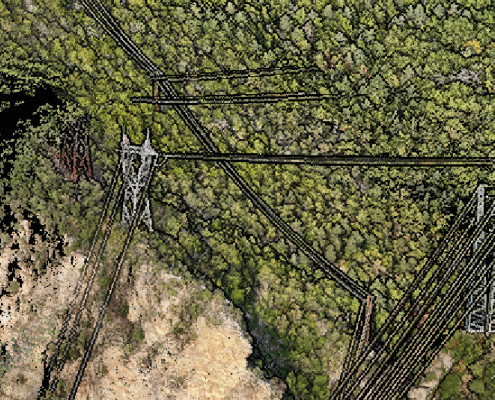 Acquisition LiDAR par drone pour l'étude d'un relief escarpé en Côte d'Azur Mission drone LiDAR en Côte d'Azur permettant la restitution précise d'une falaise rocheuse