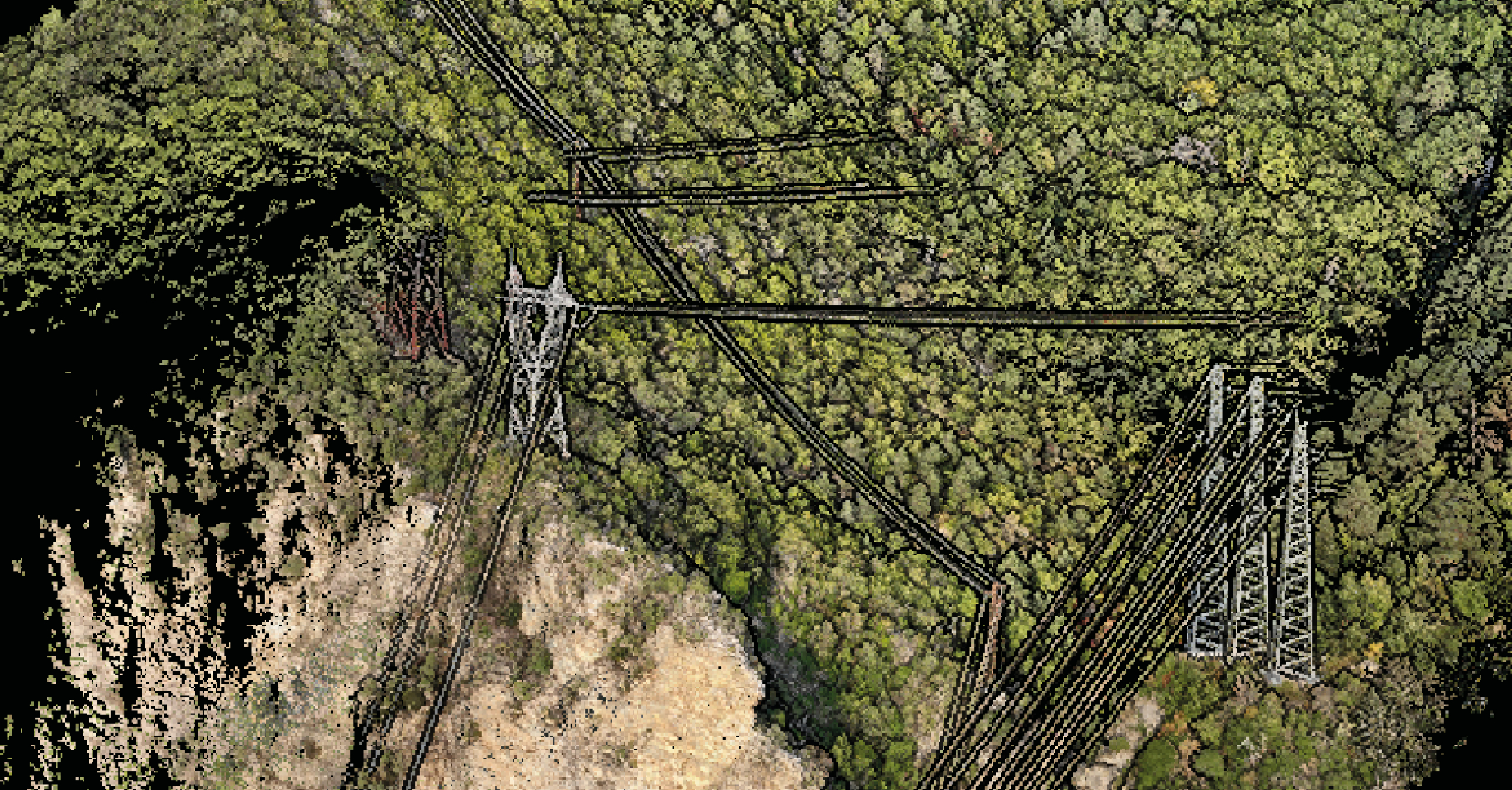 Acquisition LiDAR par drone pour l'étude d'un relief escarpé en Côte d'Azur Mission drone LiDAR en Côte d'Azur permettant la restitution précise d'une falaise rocheuse
