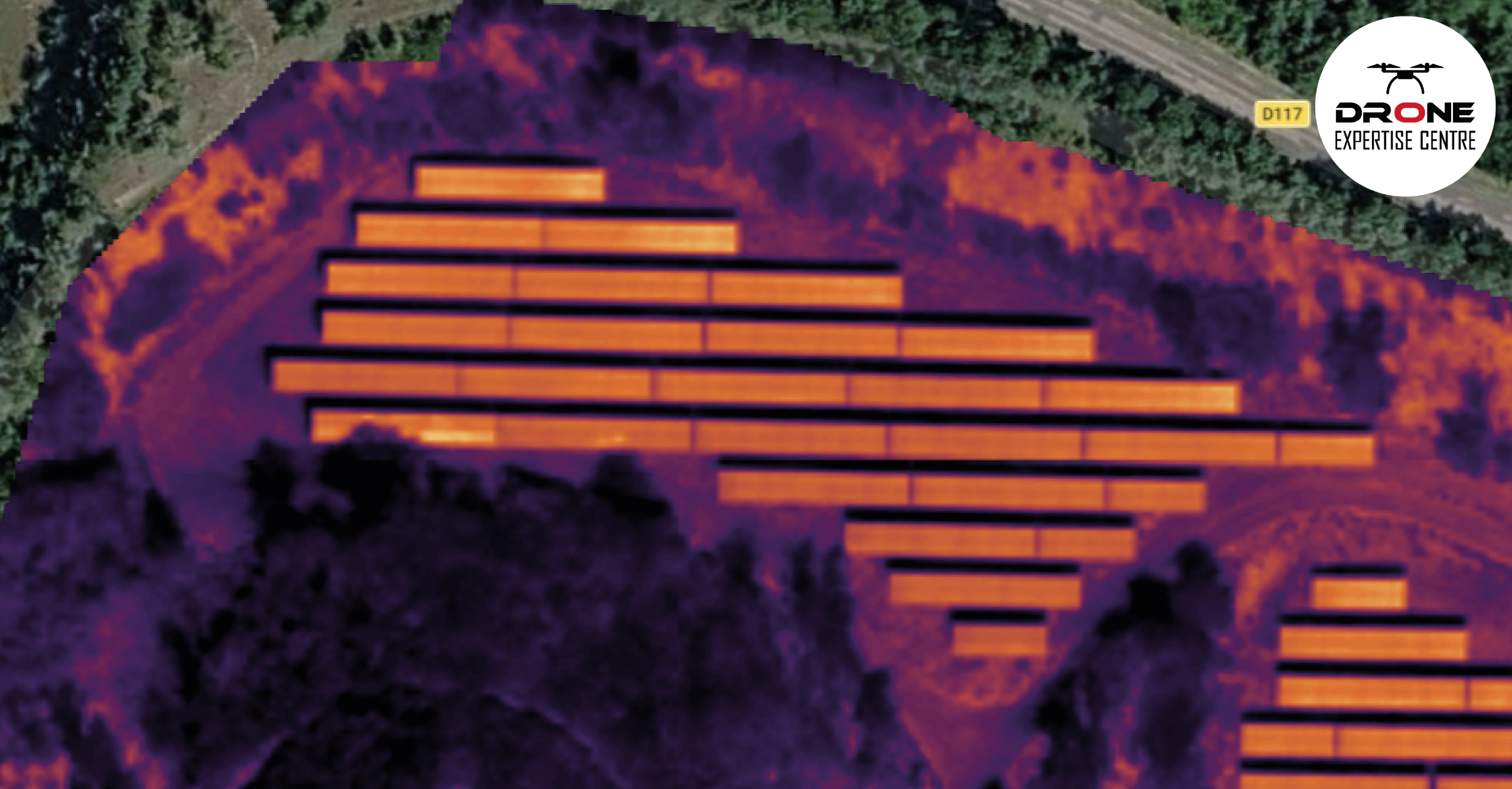 Inspection panneaux solaires par thermographie infrarouge pour détecter les anomalies