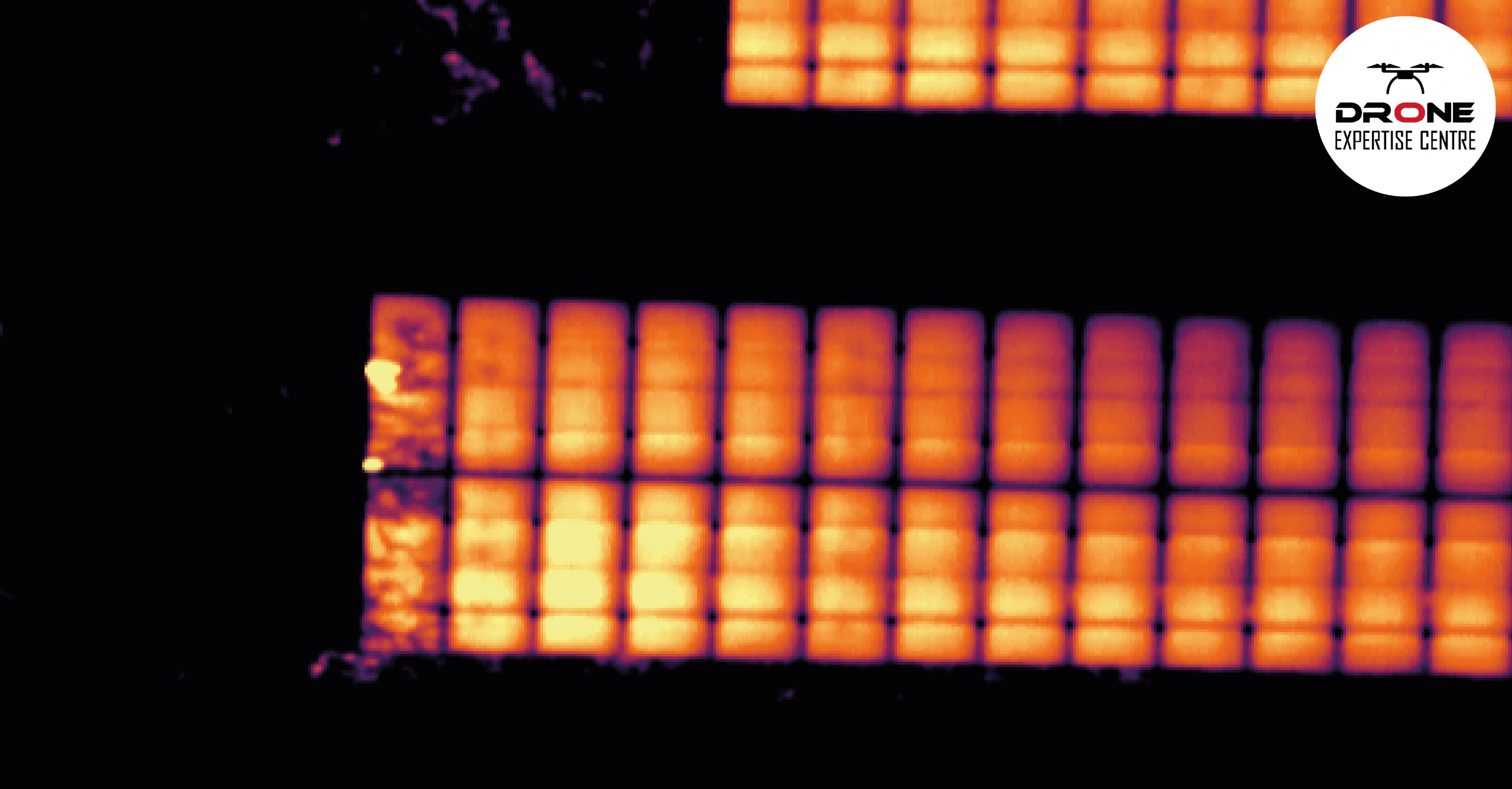 Inspection panneaux solaires par drone avec localisation précise des cellules défectueuses
