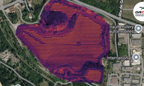 Inspection panneaux solaires par drone : 16 hectares contrôlés en un temps record