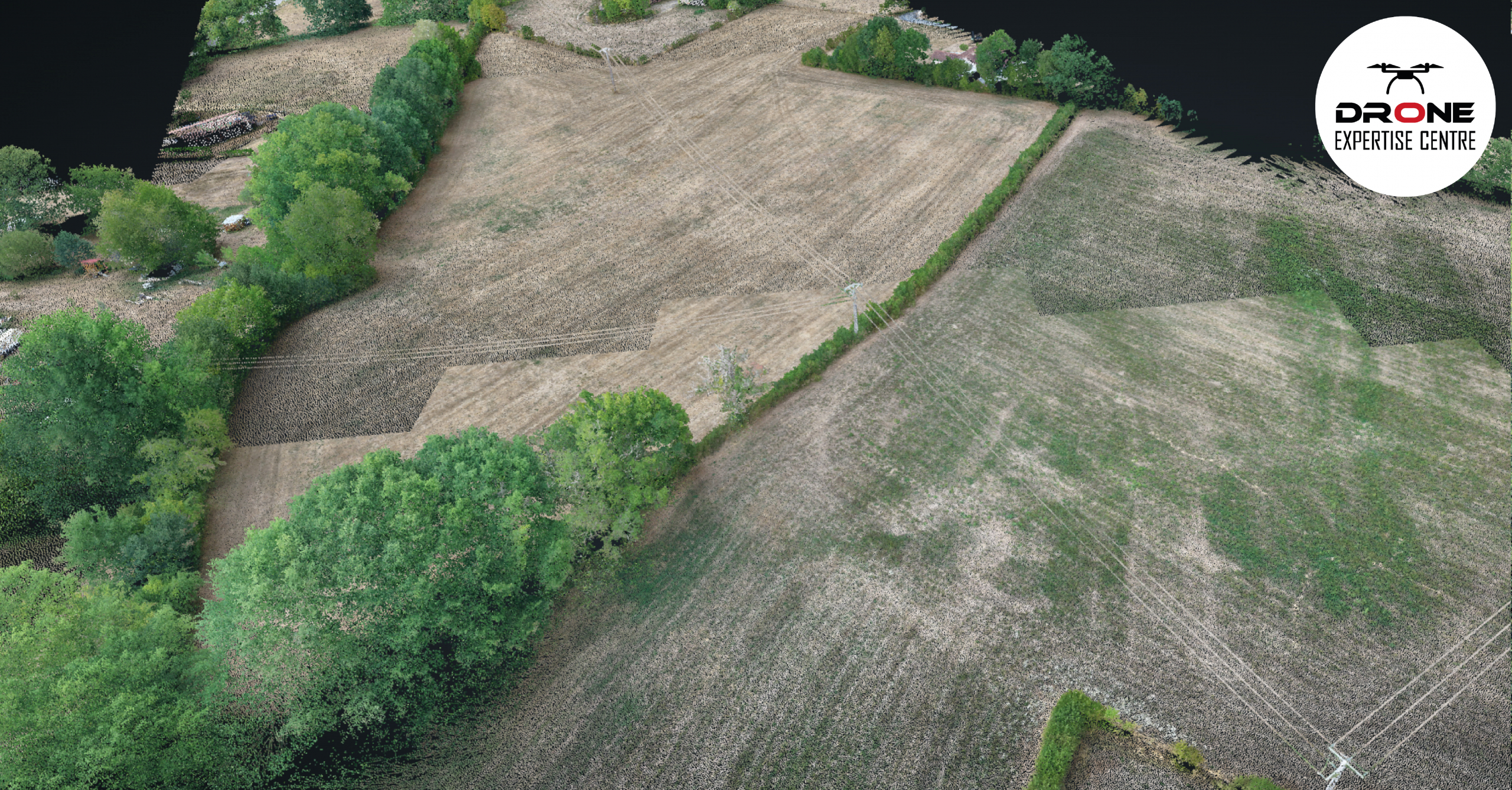 Mission drone LiDAR dans le Limousin pour cartographier un site naturel Cartographie d'un espace naturel et agricole par LiDAR lors d'une mission drone dans le Limousin