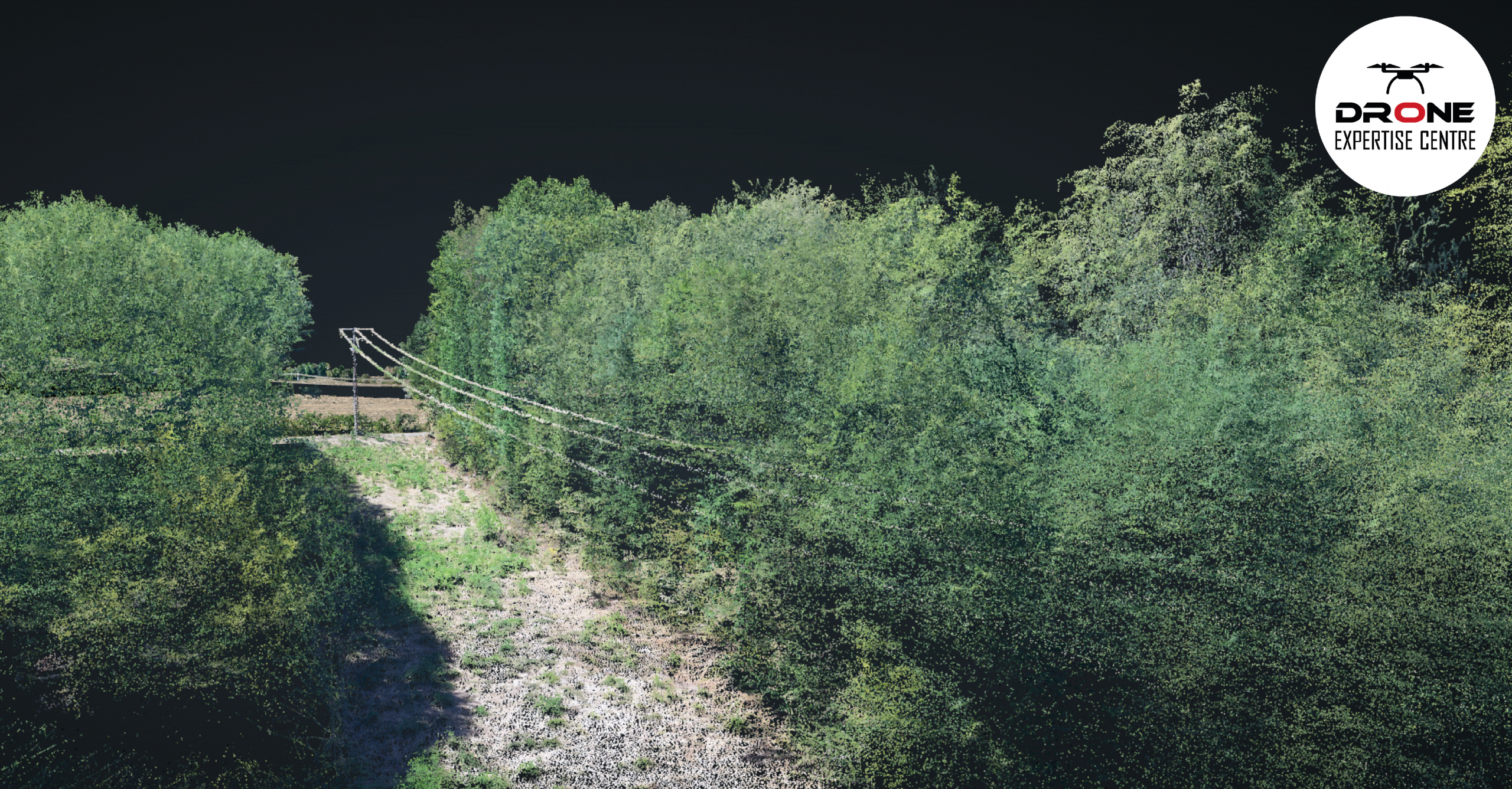 Mission drone LiDAR dans le Limousin pour la cartographie du terrain Relevé aérien du terrain réalisé lors d'une mission drone LiDAR dans le Limousin