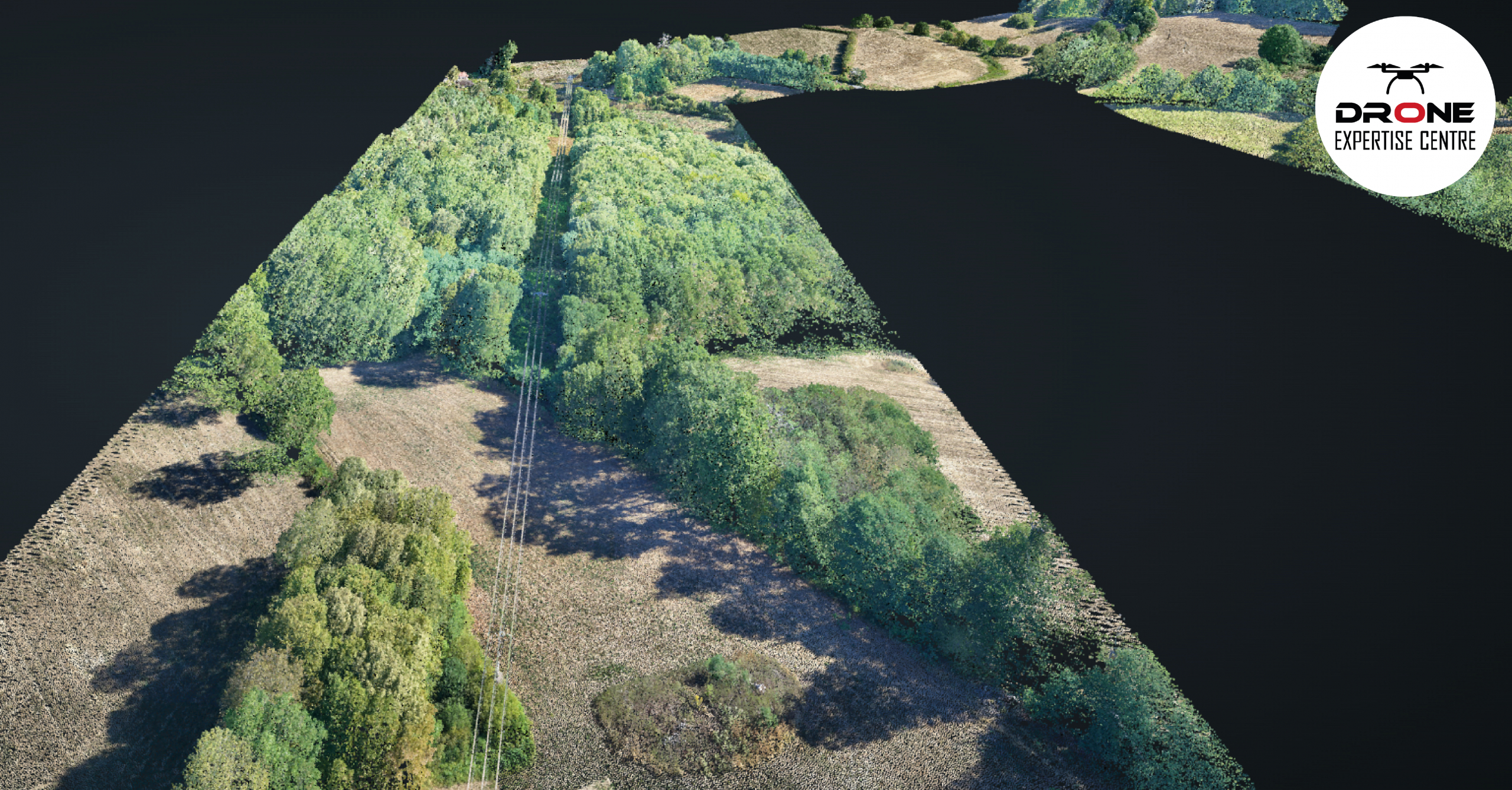 Mission drone LiDAR dans le Limousin pour la modélisation 3D Modélisation 3D d'un espace naturel issue d'une mission drone LiDAR dans le Limousin